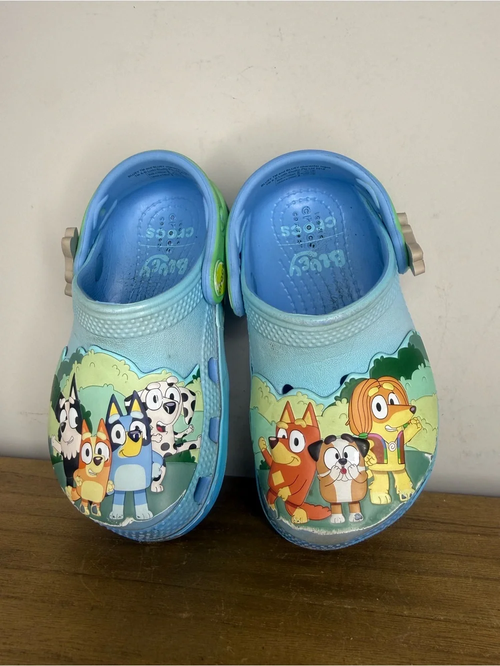 Toddler Bluey Best Buddies Classic Clog by Crocs